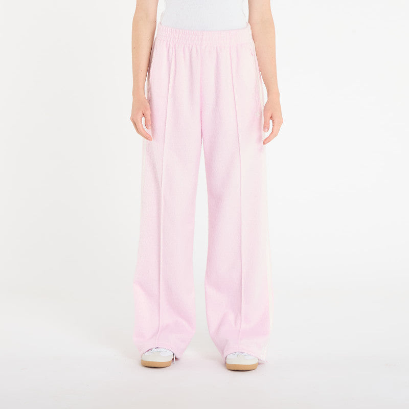 adidas Mohair Firebird Loose Track Tracksuit Bottoms Clear Pink