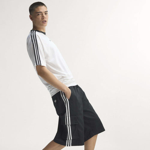 adidas Adicolor Cotton Twill Cargo Shorts Black
