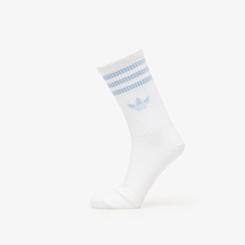 adidas 3-Stripes Crew Socks 3 Pairs Wonder Blue/ Night Indigo/ White
