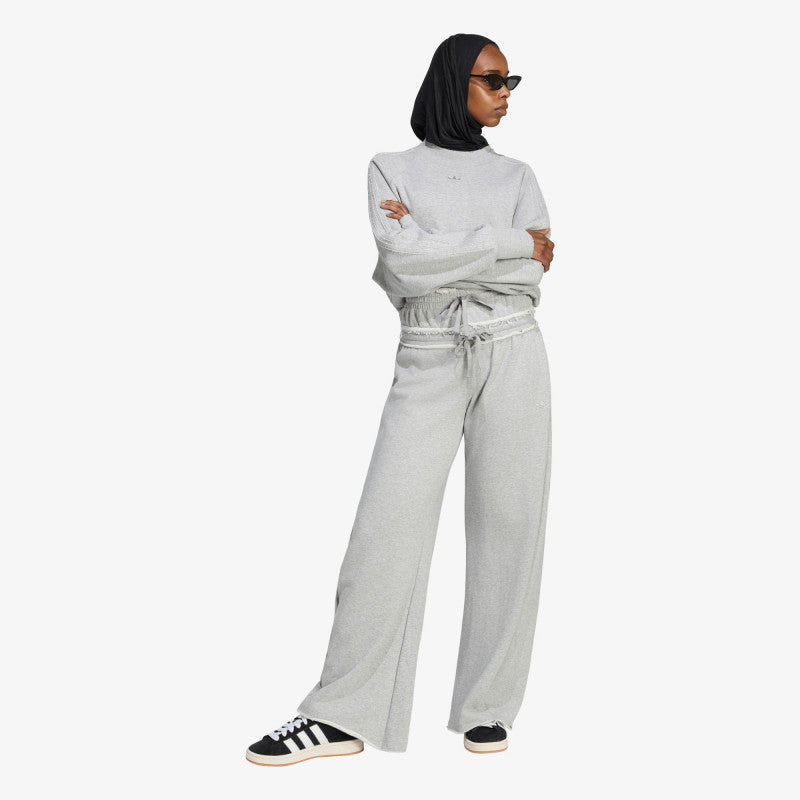 adidas SST Double Waisted Pant Medium Grey Heather