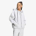 adidas Spacer Hoodie Light Grey Heather/ Reflective Silver/ Lgh Solid Grey