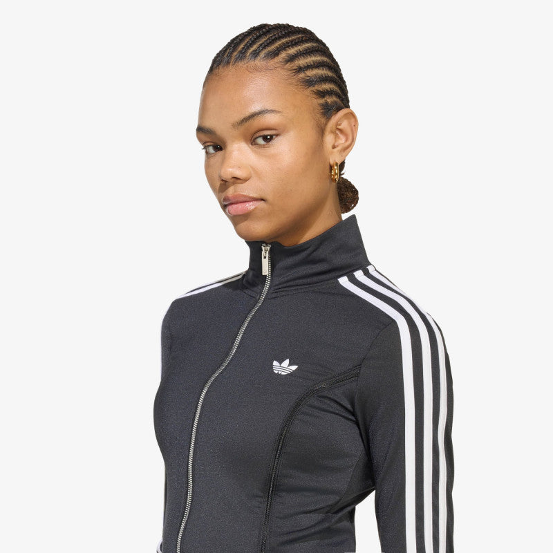 adidas Long Sleeve Zipped Black