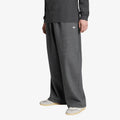 adidas Trefoil Essentials Melange Baggy Open Hem Dark Grey Heather