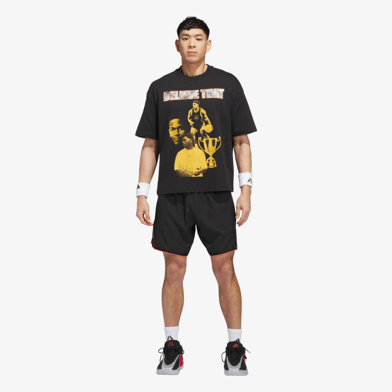 adidas Anthony Edwards Bling Tee Black