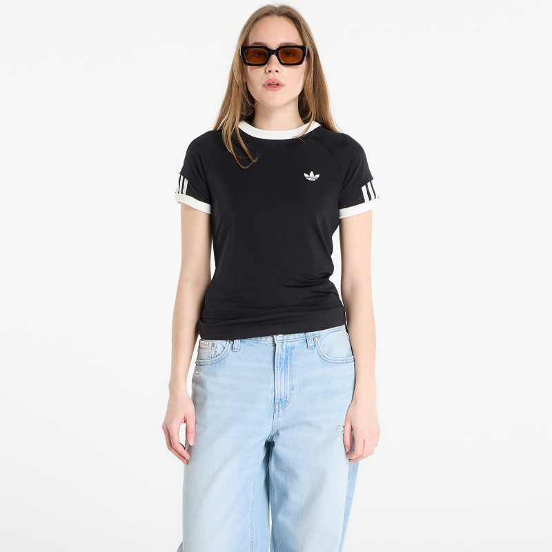 adidas Double Layered Cali T-Shirt Black/ Black