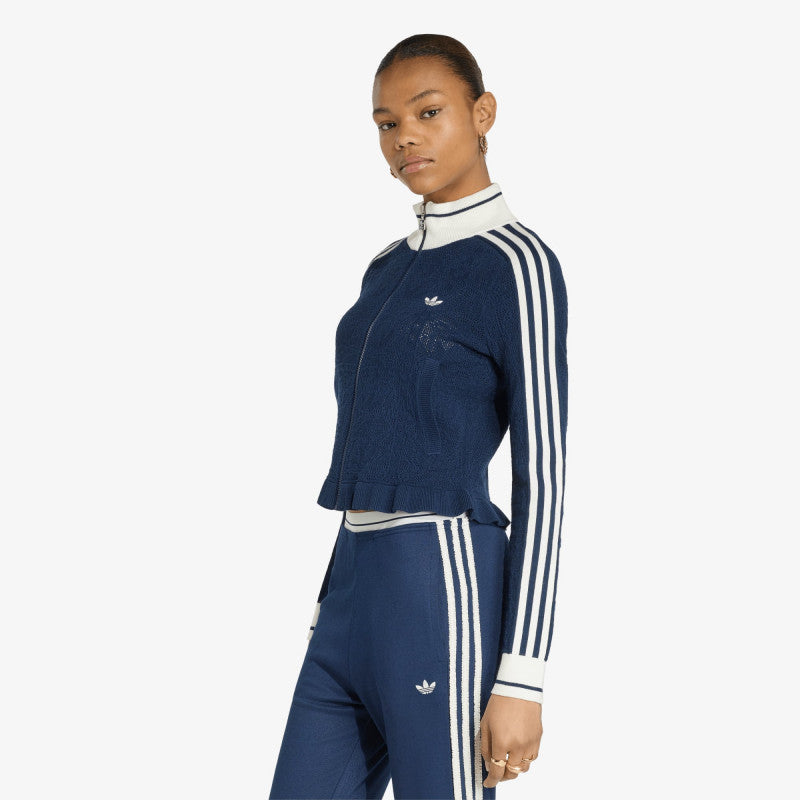 adidas Sports Track Top Night Indigo/ Off White