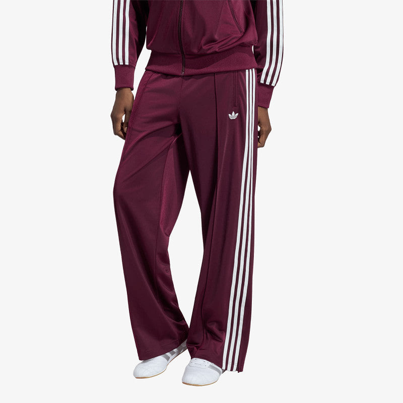 adidas Firebird Adicolor Loose Track Tracksuit Bottoms Maroon