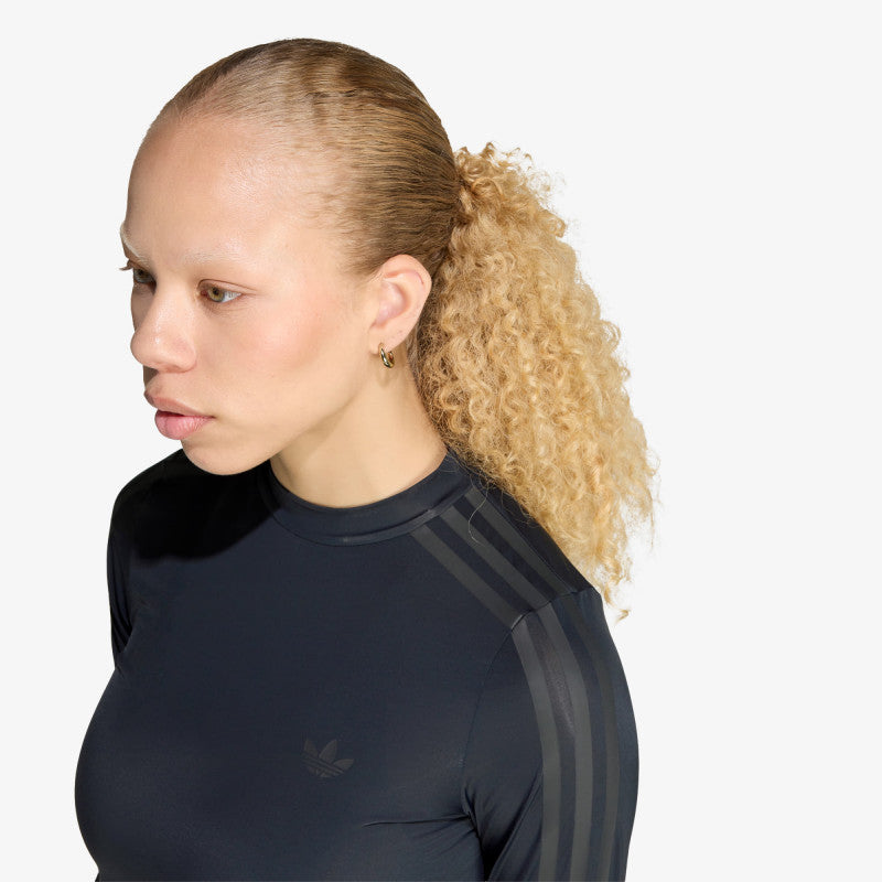 adidas Adiluna Season 2 x Jennie Sheer Long Sleeve Tee Black