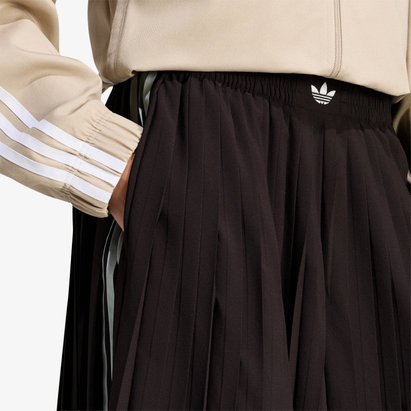 adidas Pleated Track Pants Night Brown