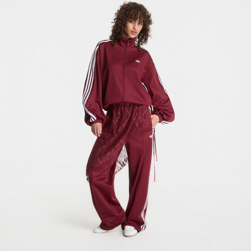 adidas Lace Oversized Archive Track Top Shadow Red