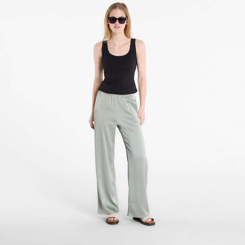 Calvin Klein Hammered Satin Pull On Pant Shadow