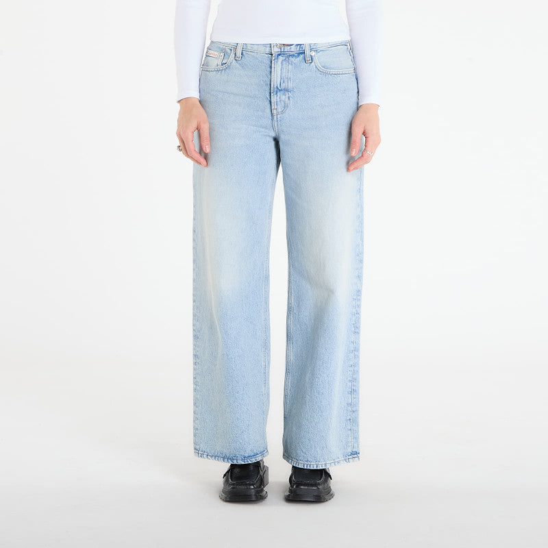 Jeansy Calvin Klein Jeans Low Rise Baggy Indigo Stone