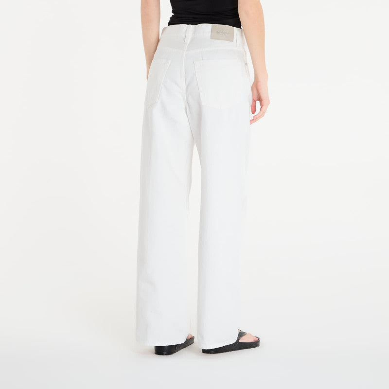 Jeansy Calvin Klein Jeans Low Rise Soft Baggy Jeans White