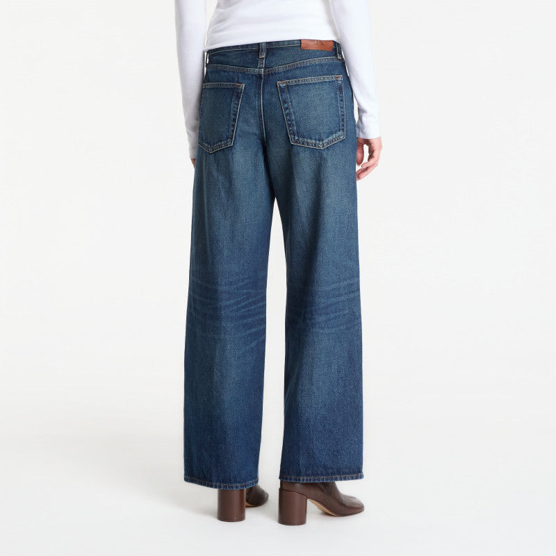 Jeansy Calvin Klein Low Rise Baggy Blue