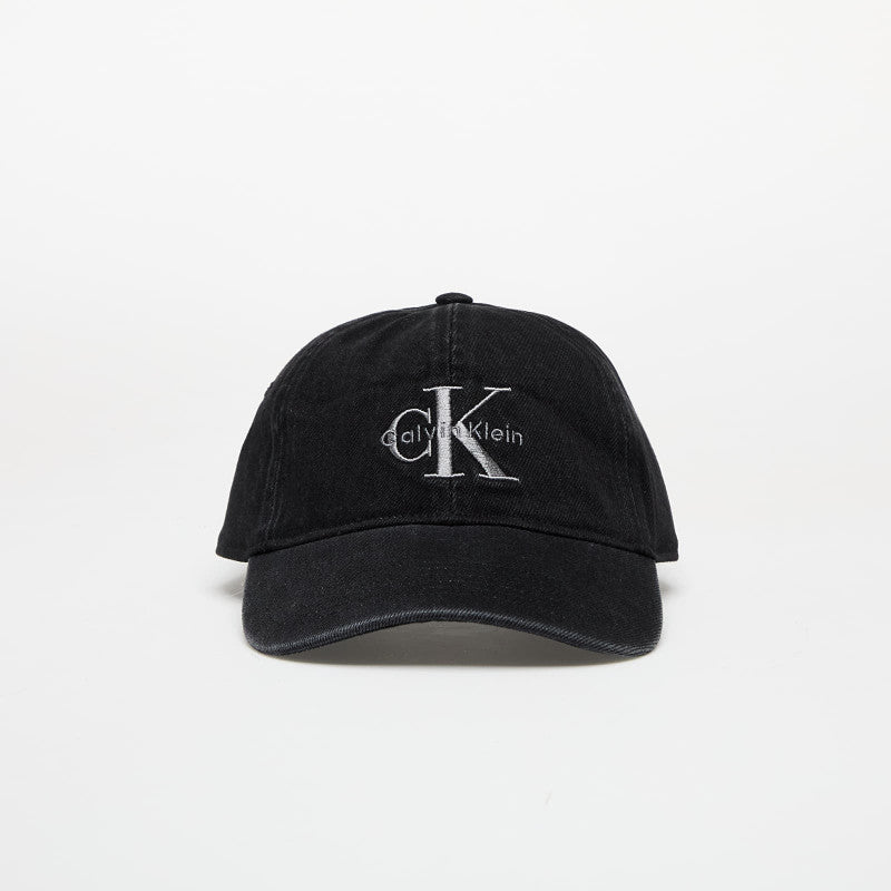 Calvin Klein Jeans Monologo Embroidery Cap Black