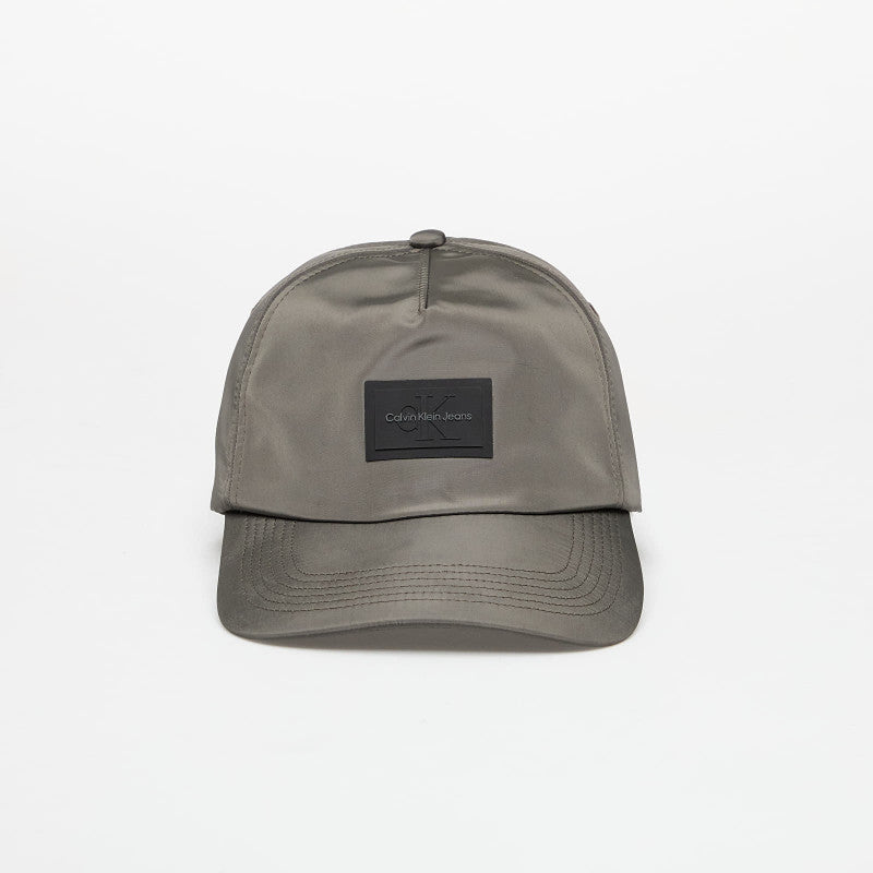 Calvin Klein Jeans Monologo 6 Panel Cap Gray