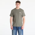Calvin Klein Jeans Ss Waffle Woven Label Crewnk Tee Dusty Olive