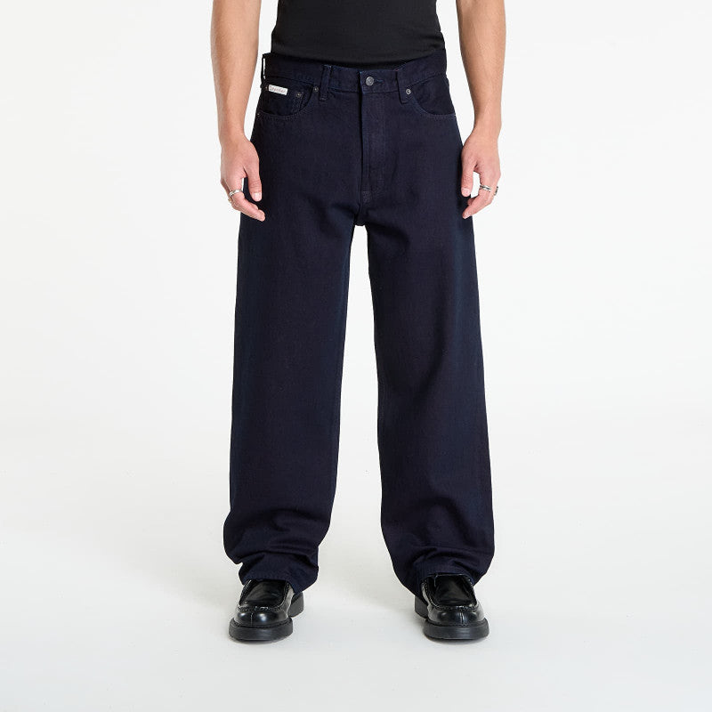 Jeansy Calvin Klein Jeans Baggy Merlot Jeans Black