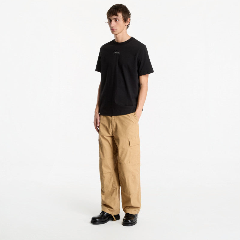 Calvin Klein Jeans Ss Easy 20s Retro Ca Black