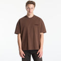 AllSaints Xander Ss Crew Bitter Brown