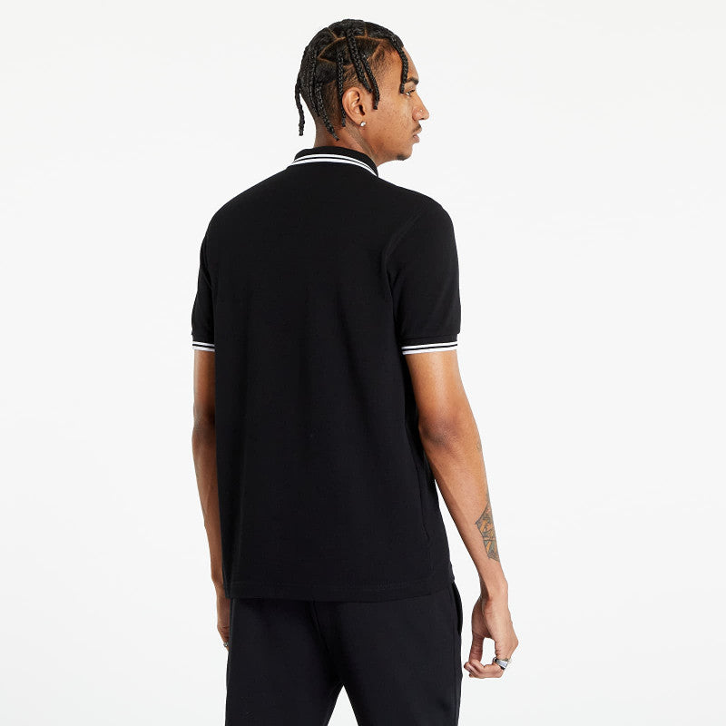 FRED PERRY Twin Tipped Shirt Black