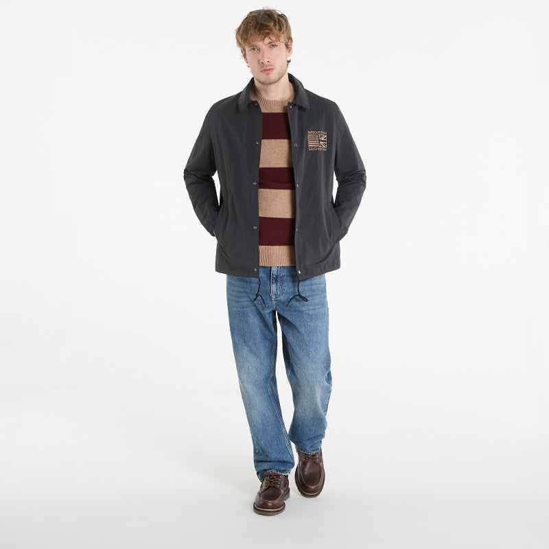 Barbour International Coach Casual Jacket Black