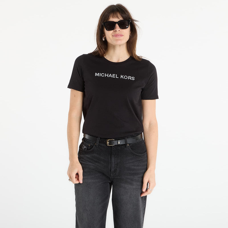 Michael Kors Mk Stud Classic Tee Black
