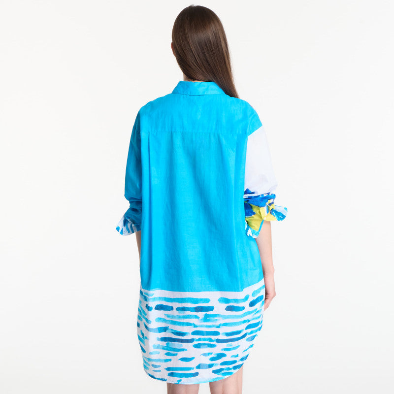 Sukienka Michael Kors X Christina Zimpel Beach Shirt Dress White