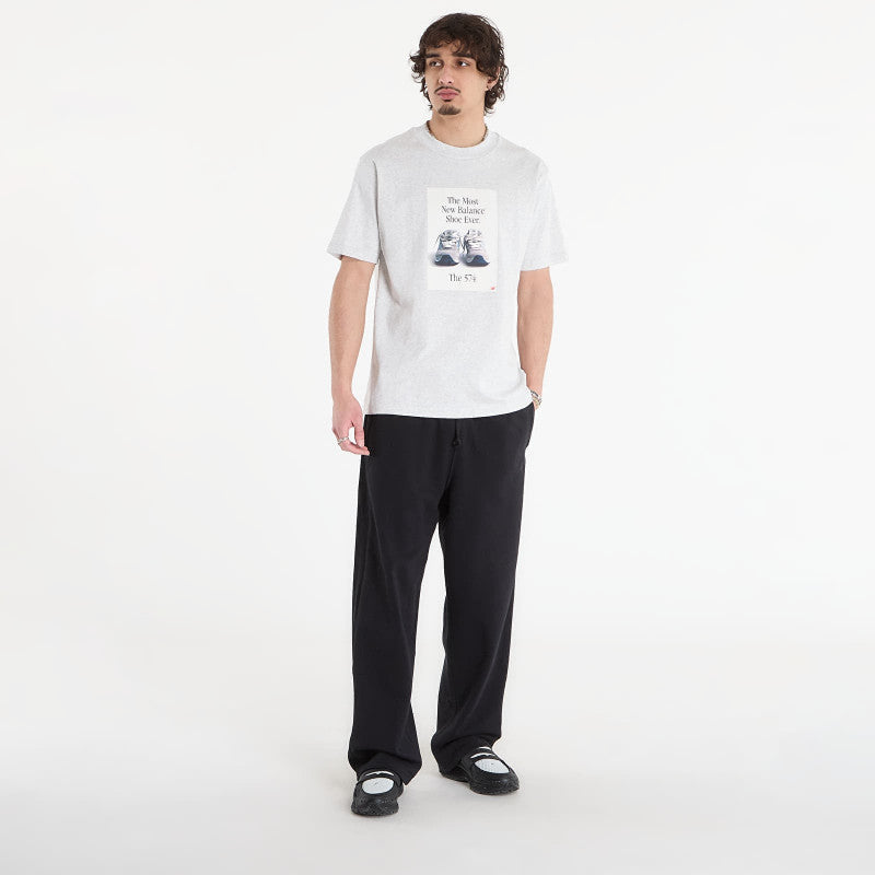 New Balance 574 Ad T-Shirt Ash Heather