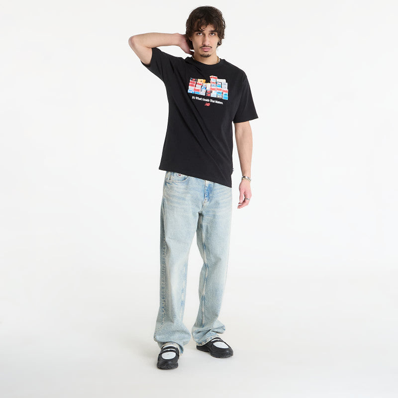 New Balance Boxes T-Shirt Black
