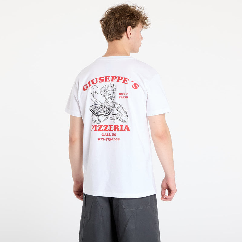 Urban Classics Giuseppe's Pizzeria Tee White