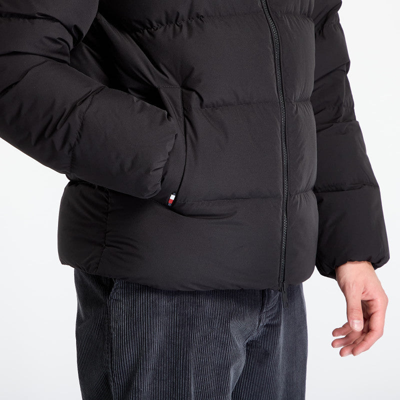 Tommy Hilfiger Down Hooded Puffer Jacket Black