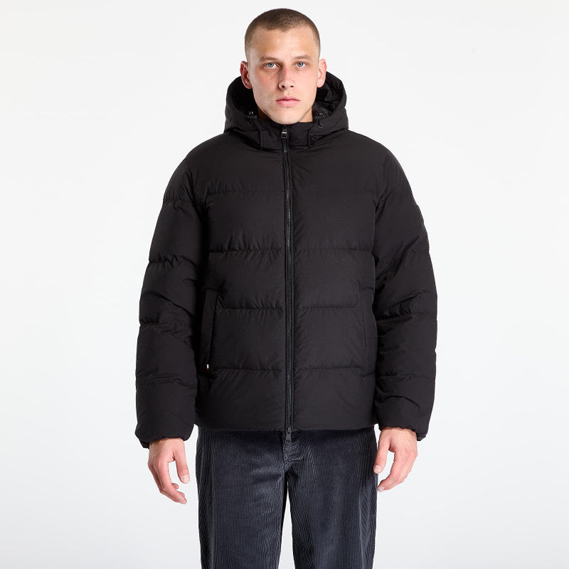 Tommy Hilfiger Down Hooded Puffer Jacket Black