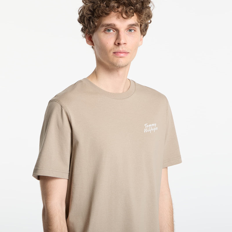 Tommy Hilfiger Palm Photo Print Tee Keystone