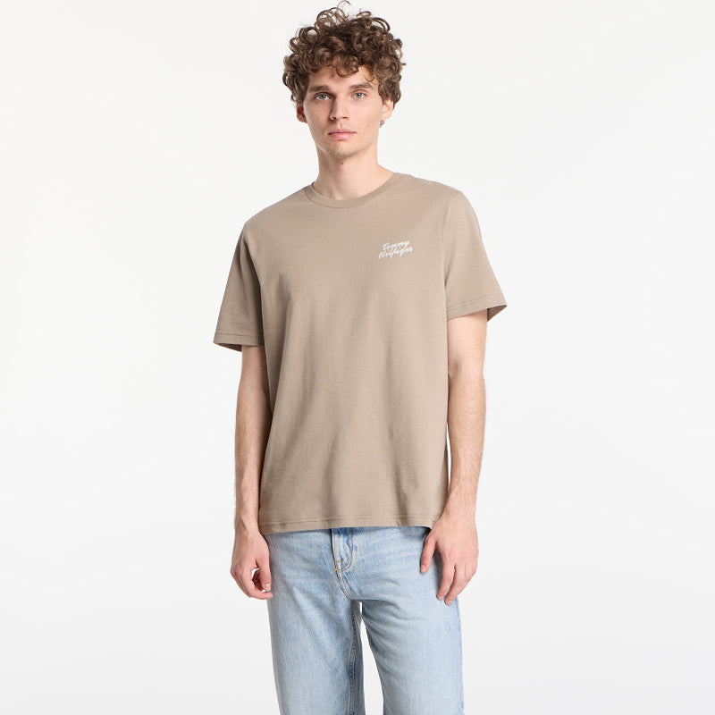 Tommy Hilfiger Palm Photo Print Tee Keystone