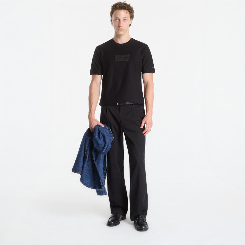Tommy Hilfiger Mix Media Graphic Tee Black