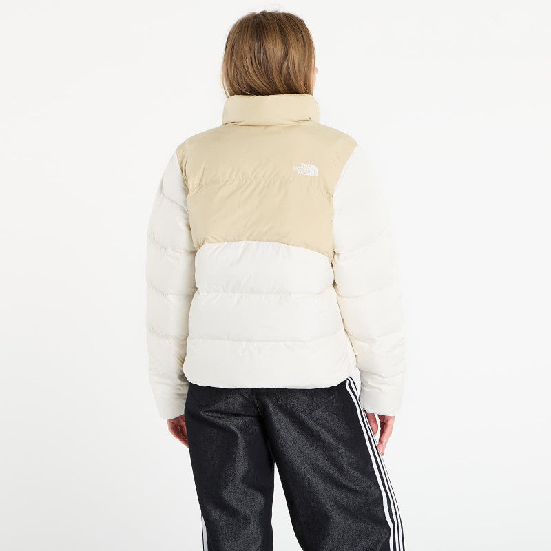 puchowa The North Face Wmns Saikuru Jacket Gravel/ White Dune