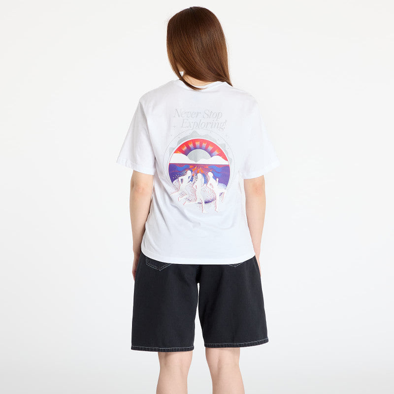 The North Face Short Sleeve Never Stop Relaxed Tee UNISEX TNF White
