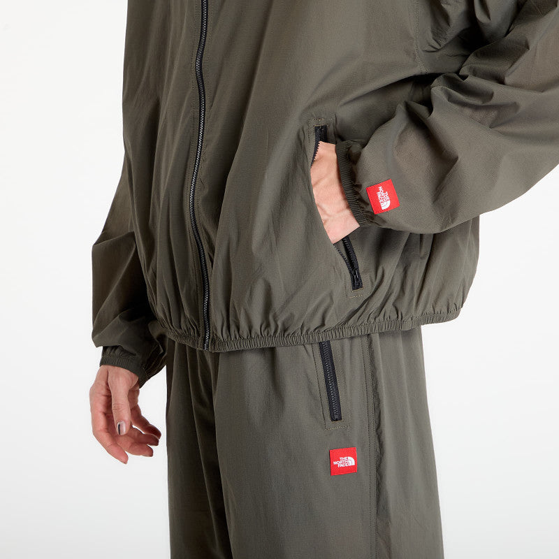 Wiatrówka The North Face Redbox Packable Hooded Wind Jacket New Taupe Green