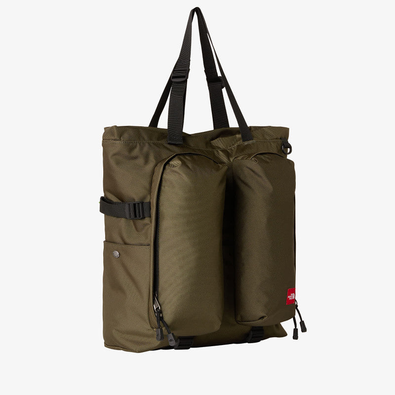 The North Face Redbox Tote Bag New Taupe Green