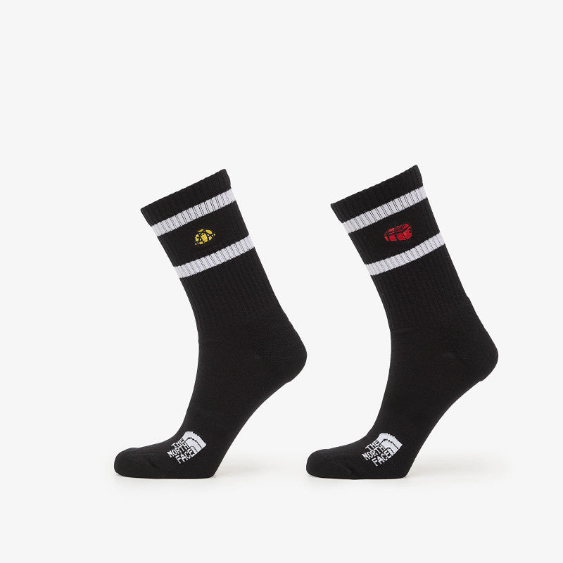The North Face Everyday Crew TNF Icons Sock 2-Pack TNF Black