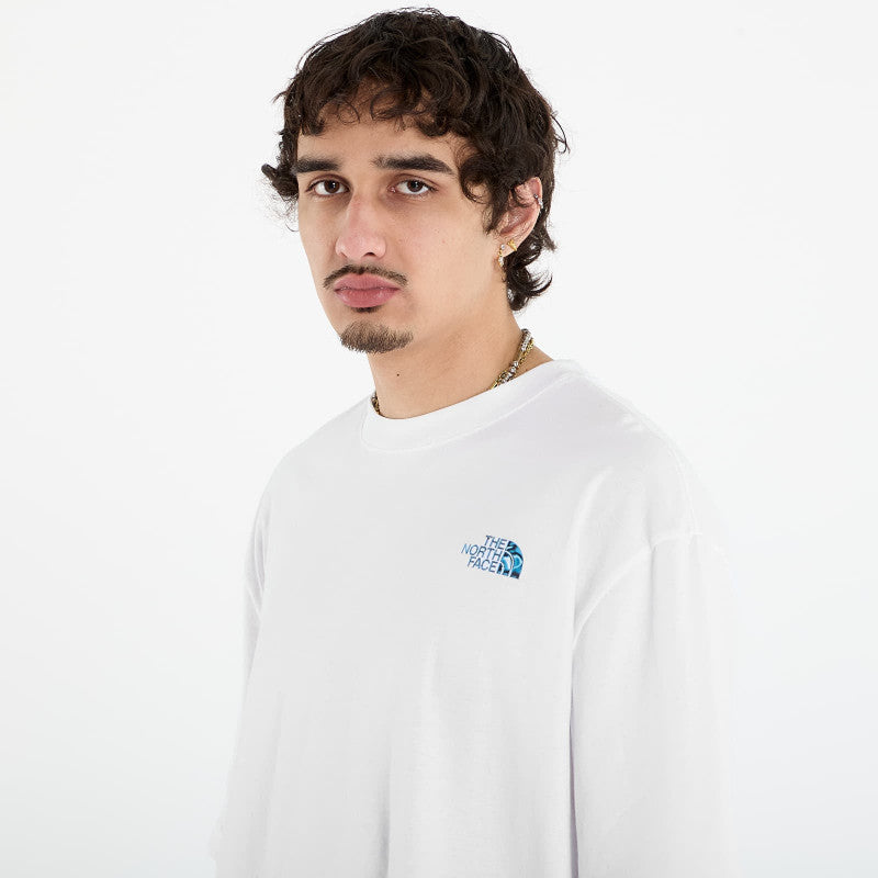 The North Face Liquid Box Nse Oversize Short Sleeve Tee-Graphic TNF White