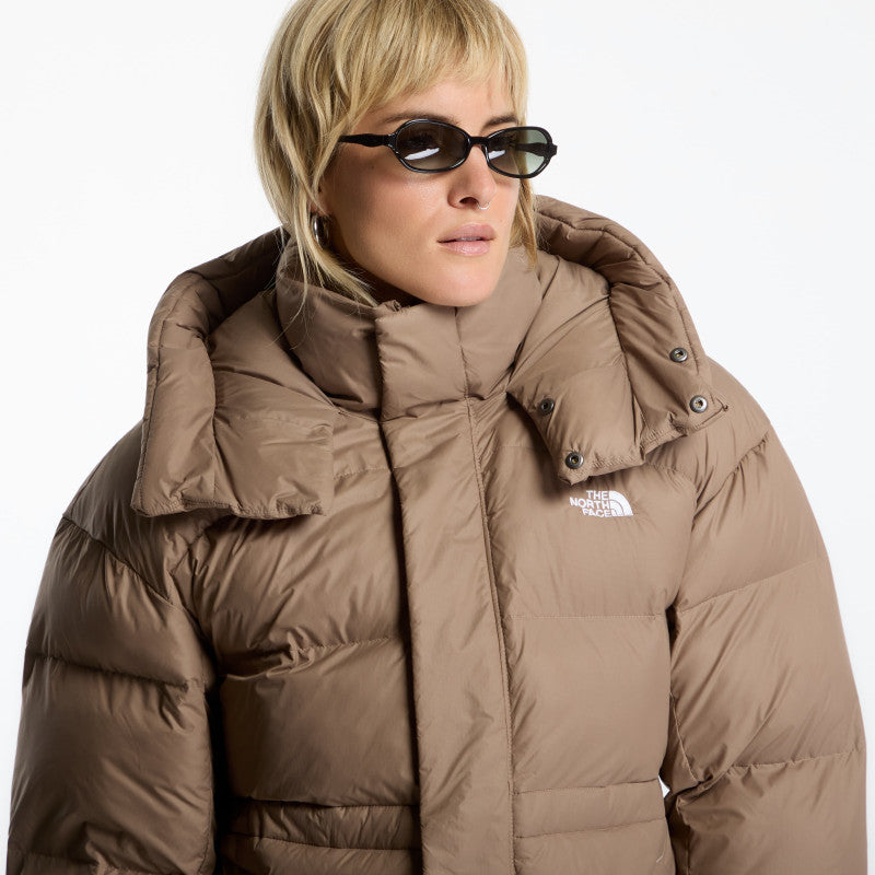 puchowa The North Face Puffer Oversize Parka Garnet