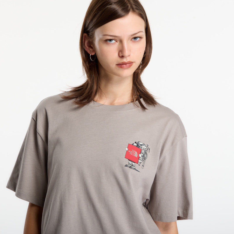 The North Face Gear Up Get Out Relaxed SS Tee UNISEX Stone Slab
