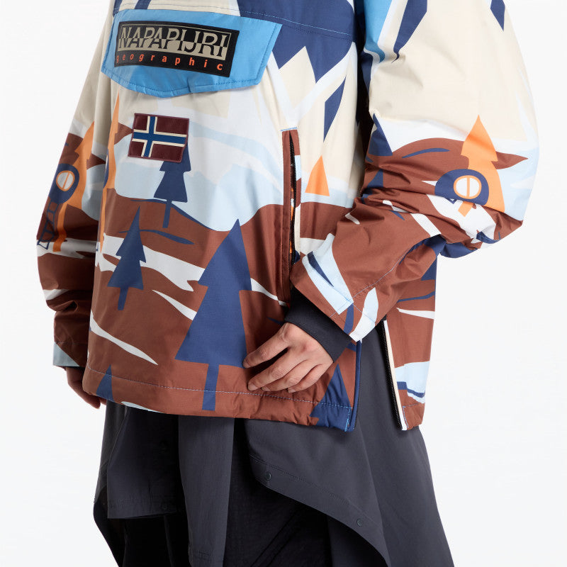 Napapijri Rainforest Next Anorak Jacket Multicolour