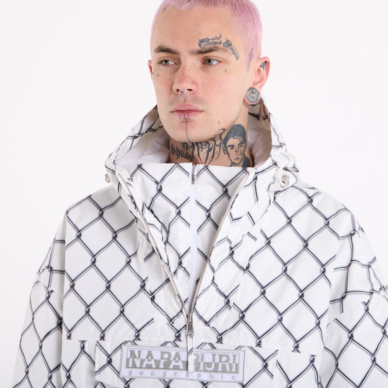 Napapijri x PDF Anorak Jacket Rainforest Next White