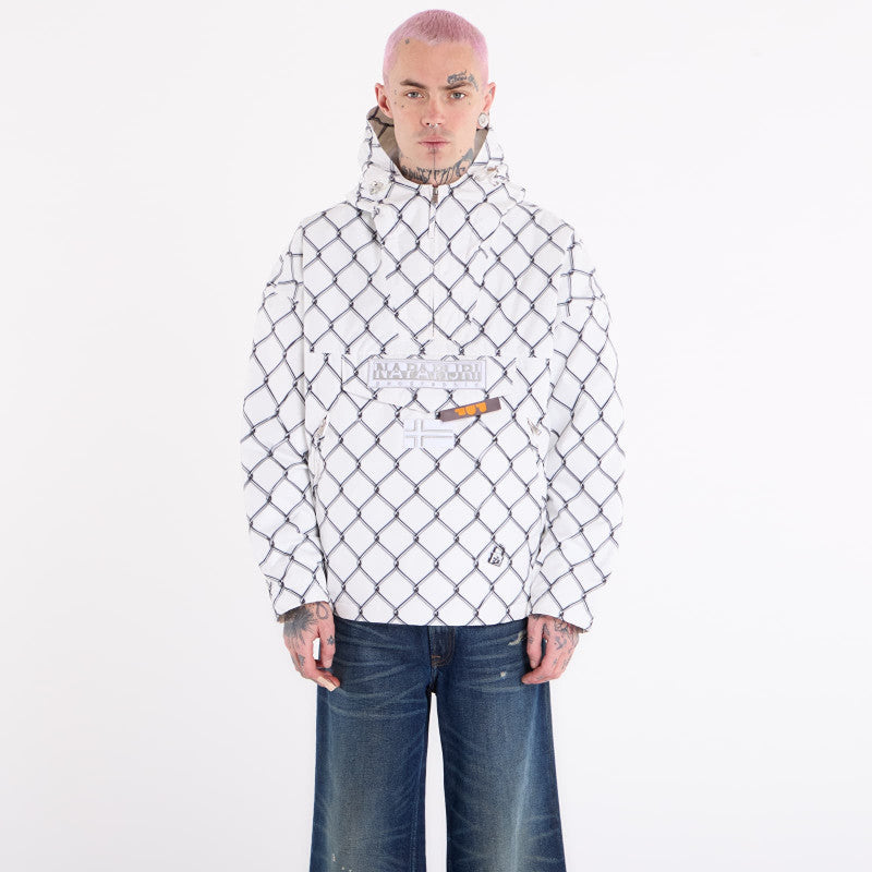 Napapijri x PDF Anorak Jacket Rainforest Next White