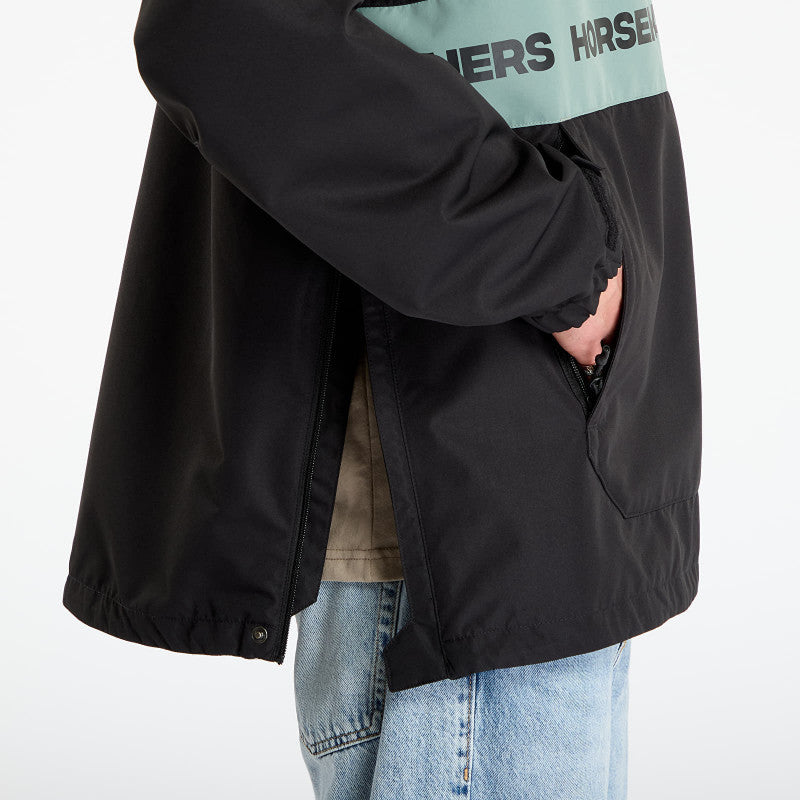 Horsefeathers Gordie Jacket Black/ Iceberg Green