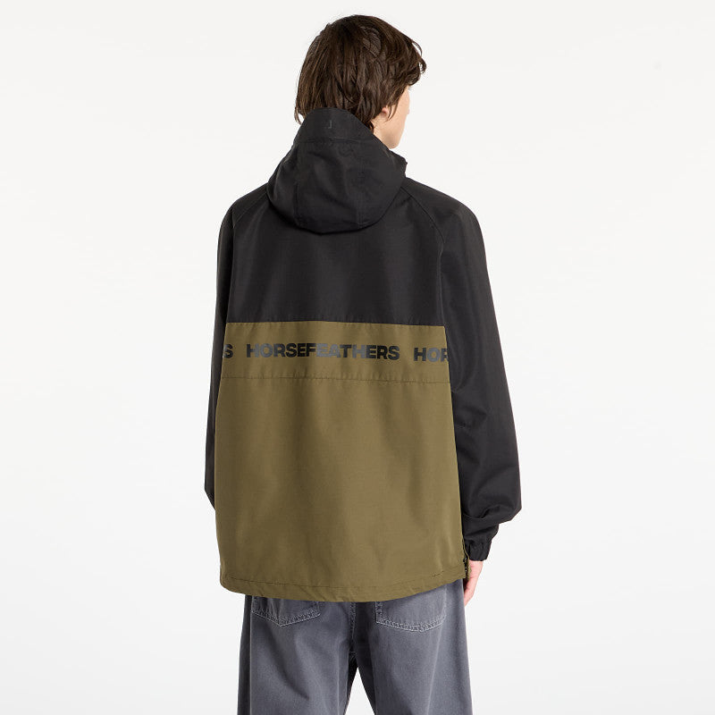 Horsefeathers Gordie Jacket Black/ Olive Night