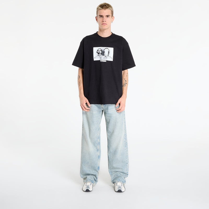 PLEASURES Inverted T-Shirt Black